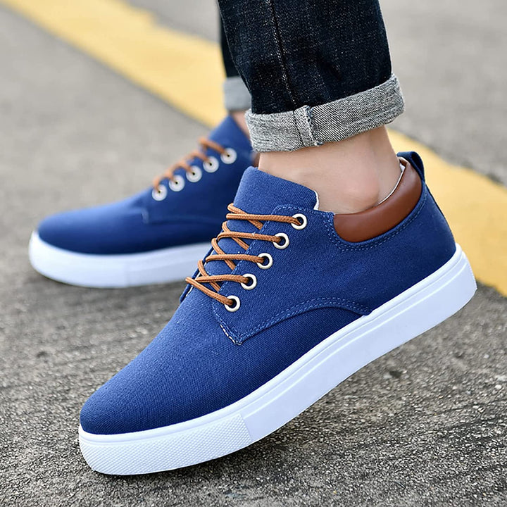 Men’s Canvas Sneakers | Business Casual Style