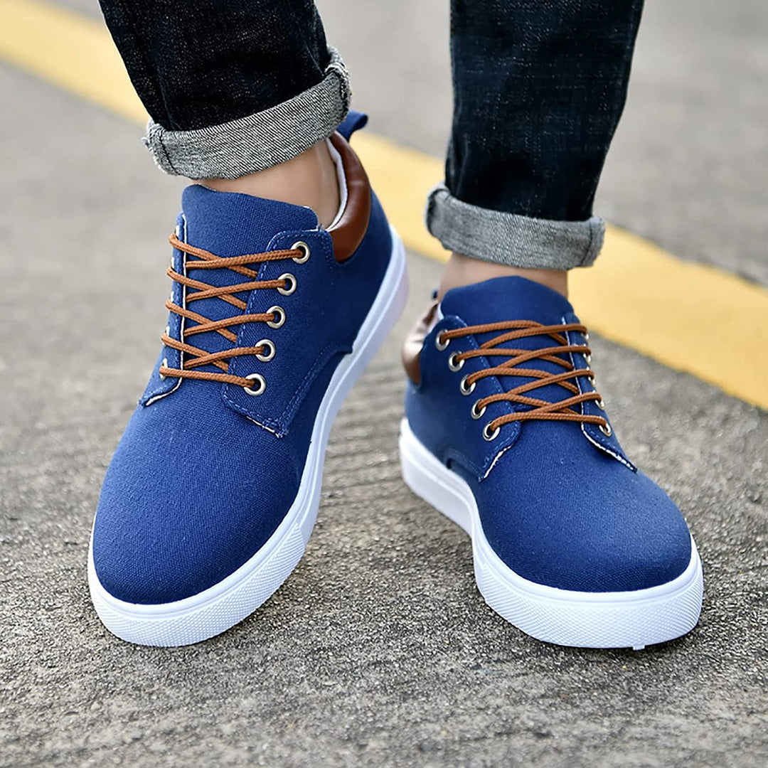 Men’s Canvas Sneakers | Business Casual Style