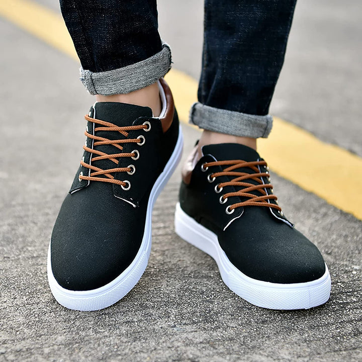 Men’s Canvas Sneakers | Business Casual Style