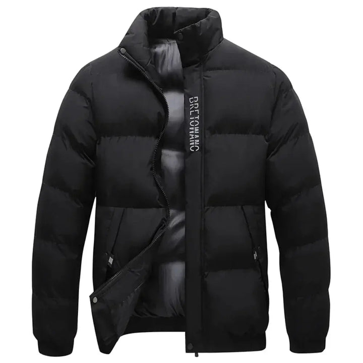 Men’s Winter Jacket with Collar | Warm Insulation