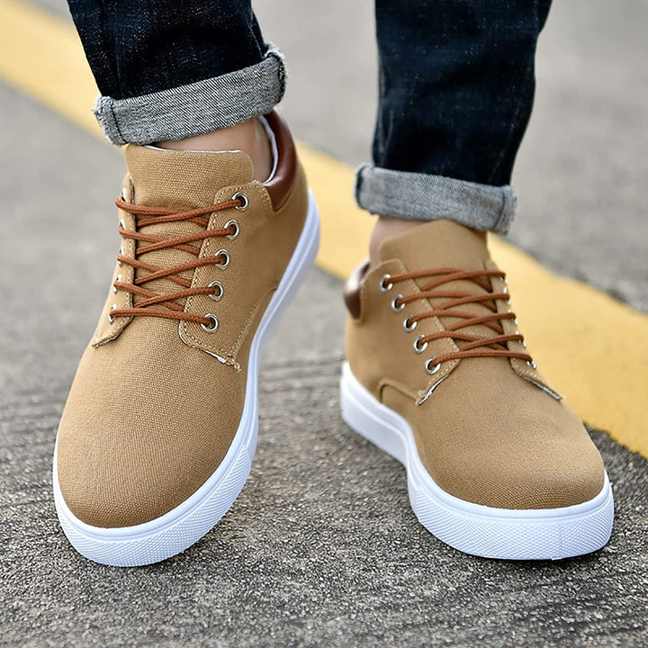 Men’s Canvas Sneakers | Business Casual Style