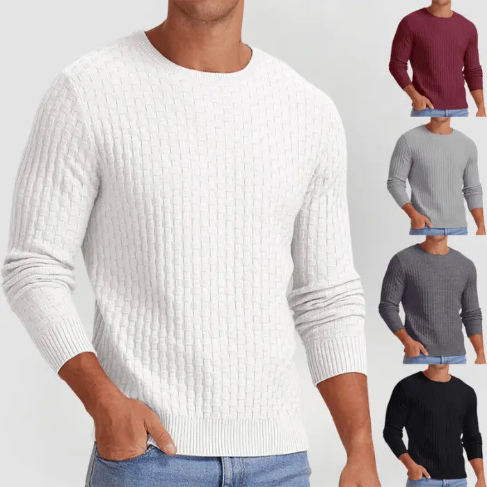 Men's Soft Knit Sweater | Comfortable Fit