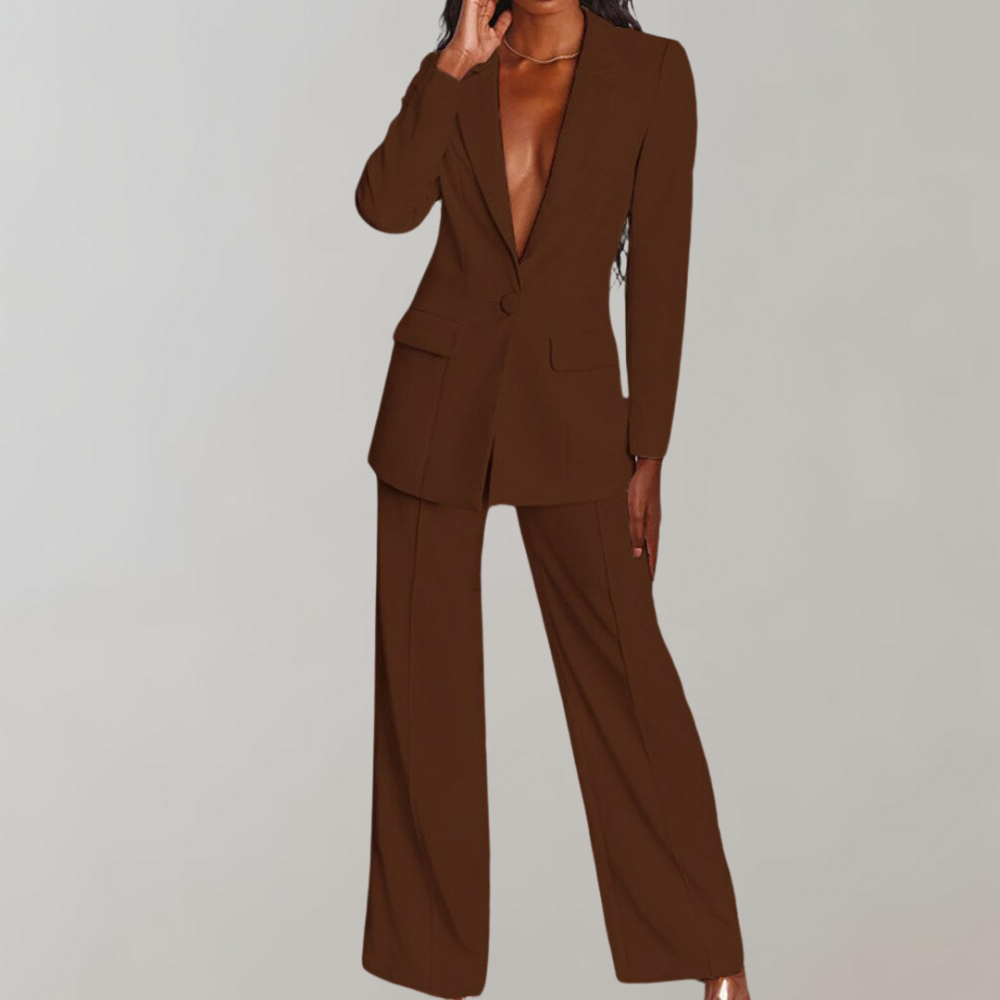 Women’s Tailored Blazer & Trousers Set