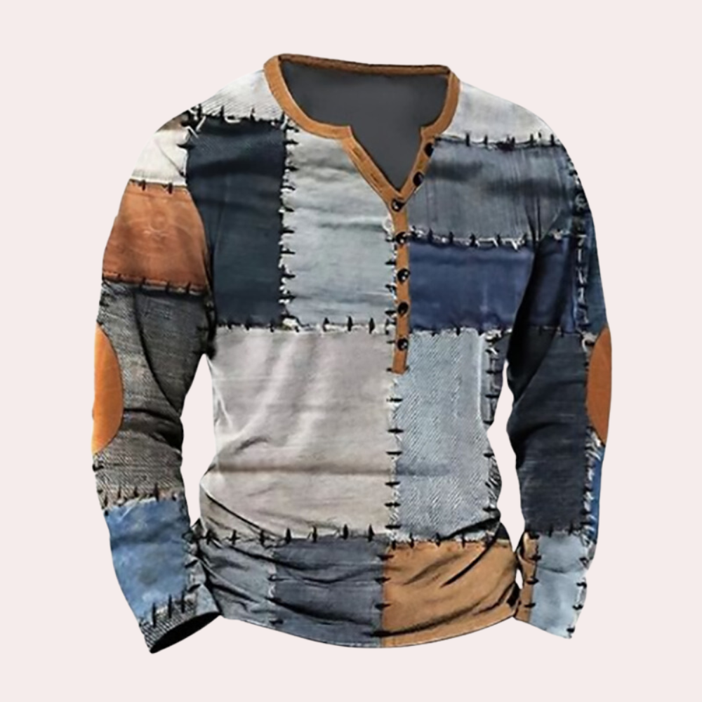 Men’s Stylish Cotton-Like Sweater | Unique Design