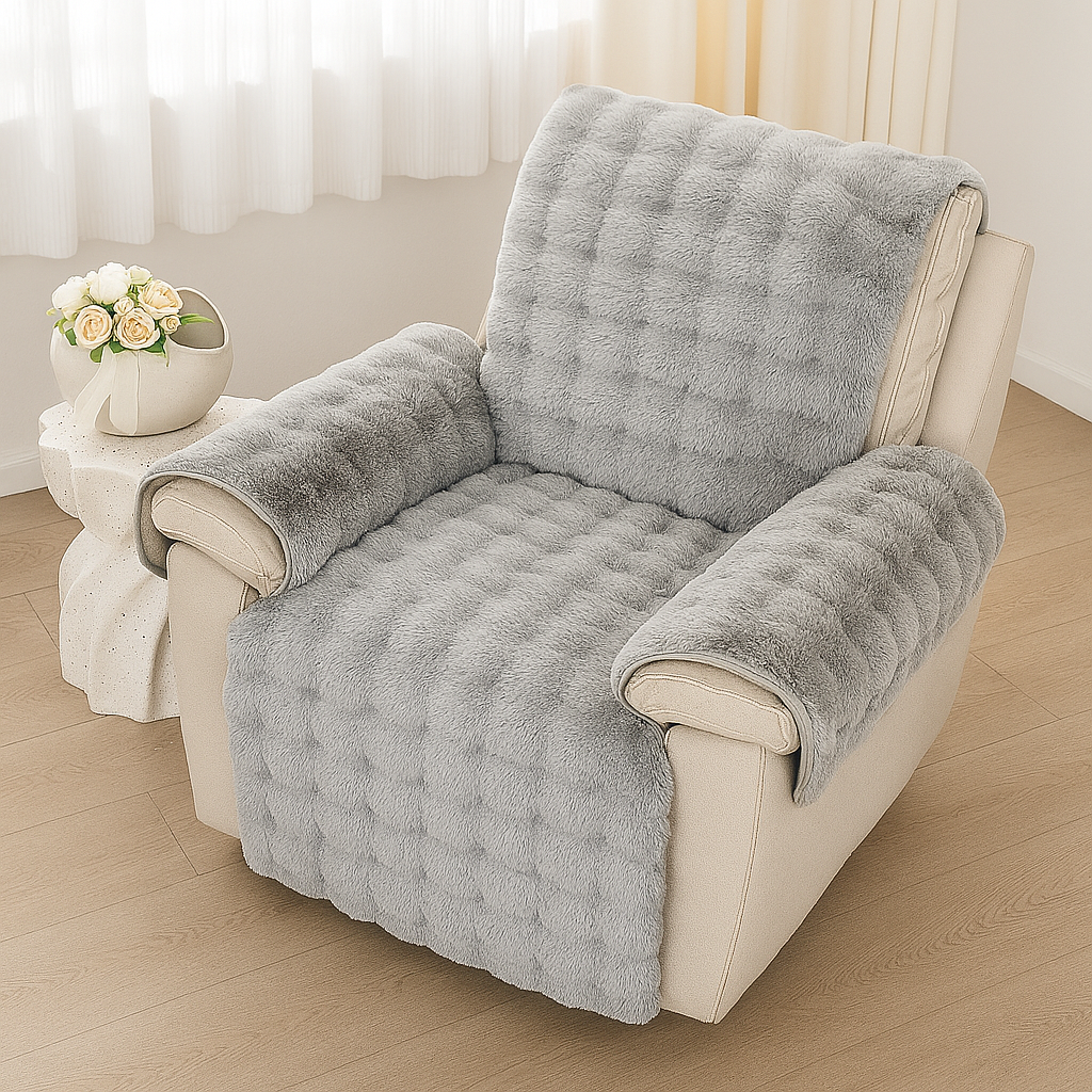 1-Seater Super Soft Recliner Sofa Cover