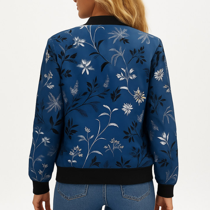 Mireya | Women’s Floral Summer Bomber Jacket