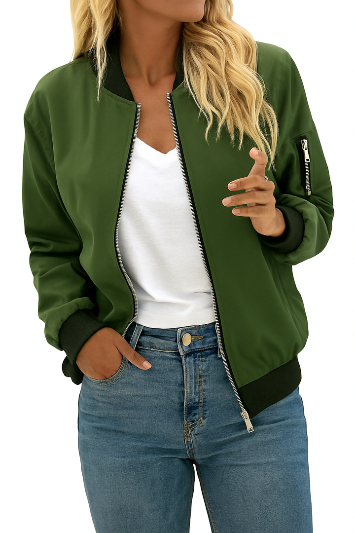 Mireya | Women’s Floral Summer Bomber Jacket