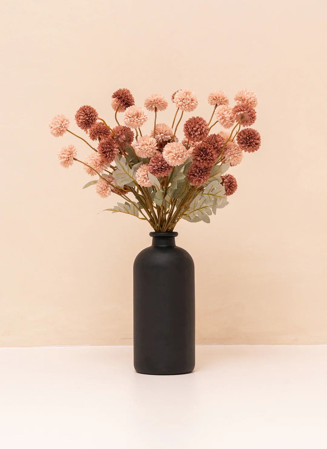 10-Stem Silk Kiku Chrysanthemum Flowers