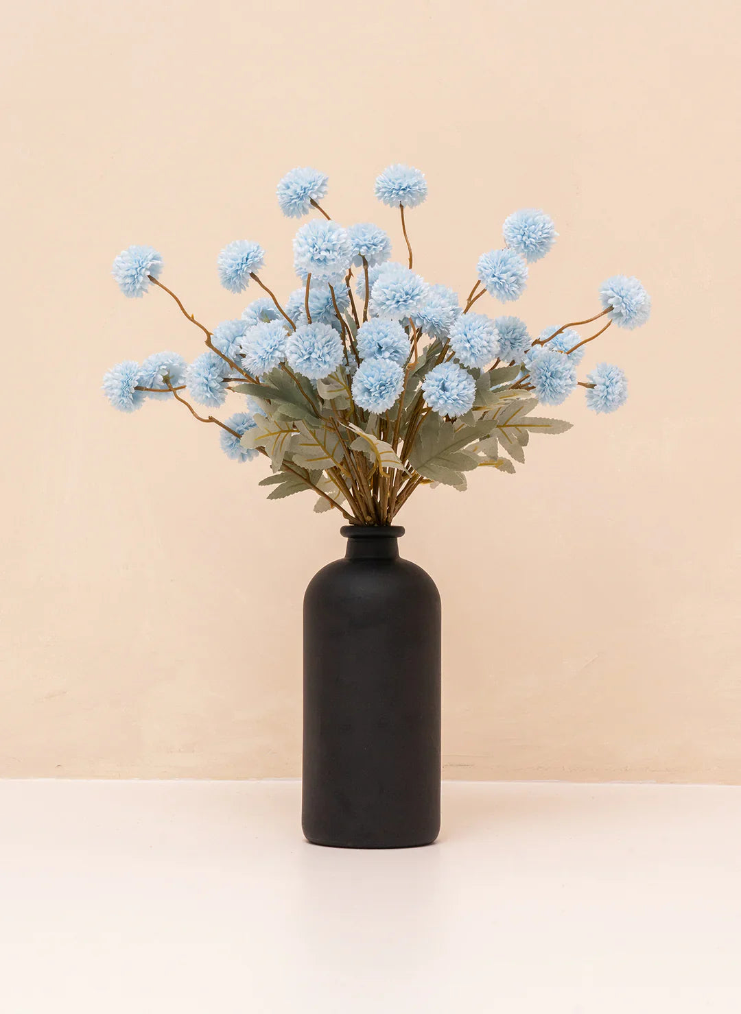 10-Stem Silk Kiku Chrysanthemum Flowers