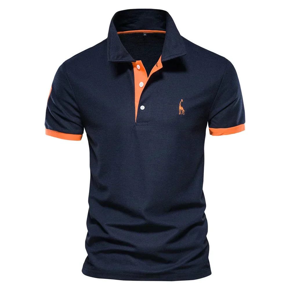 Men's Classic Polo Shirt | Relaxed Fit Short Sleeve Casual Top
