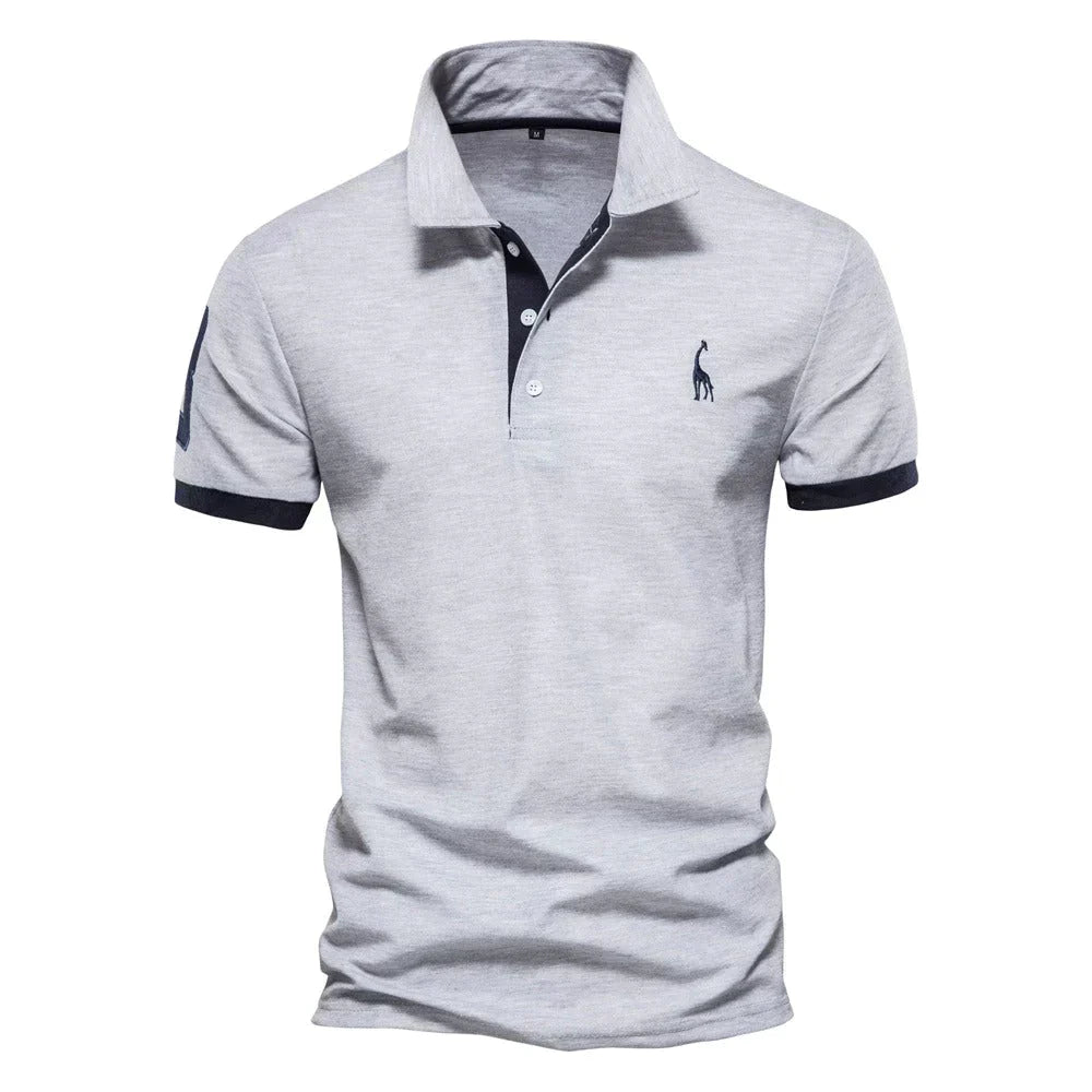 Men's Classic Polo Shirt | Relaxed Fit Short Sleeve Casual Top