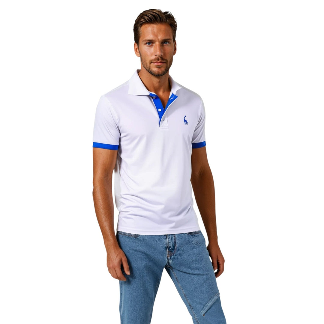 Men's Classic Polo Shirt | Relaxed Fit Short Sleeve Casual Top