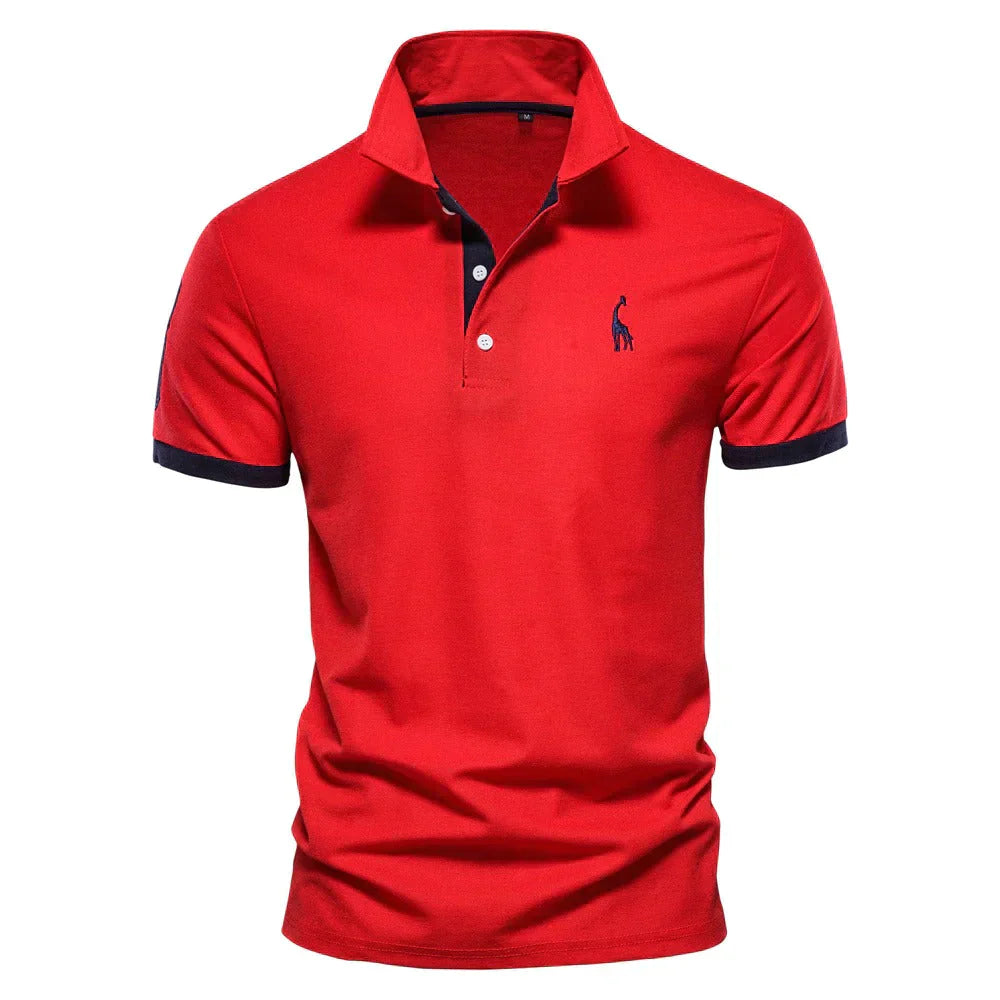 Men's Classic Polo Shirt | Relaxed Fit Short Sleeve Casual Top