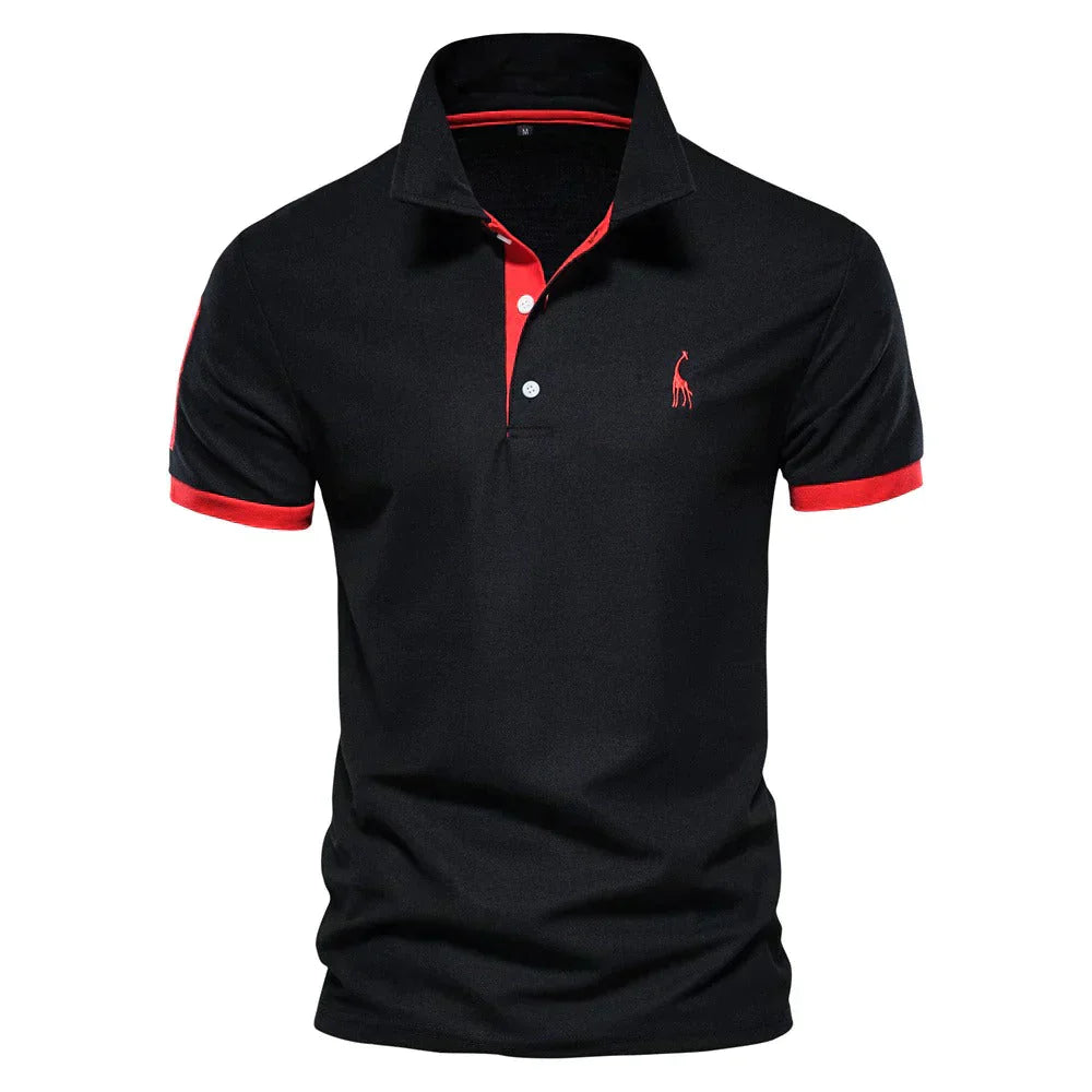 Men's Classic Polo Shirt | Relaxed Fit Short Sleeve Casual Top