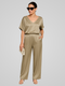Willa | Women’s Elegant Satin Co-ord Set