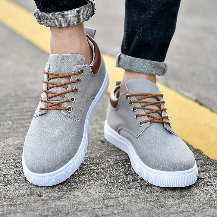 Men’s Canvas Sneakers | Business Casual Style
