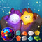 Glowing Friends Bath Toy Set