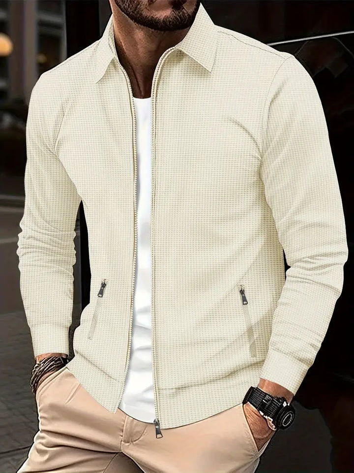 Men’s Zip Overshirt | Stylish Lightweight Jacket