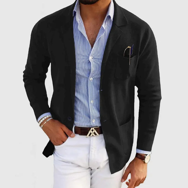 Men’s Knitted Blazer | Casual & Business Style