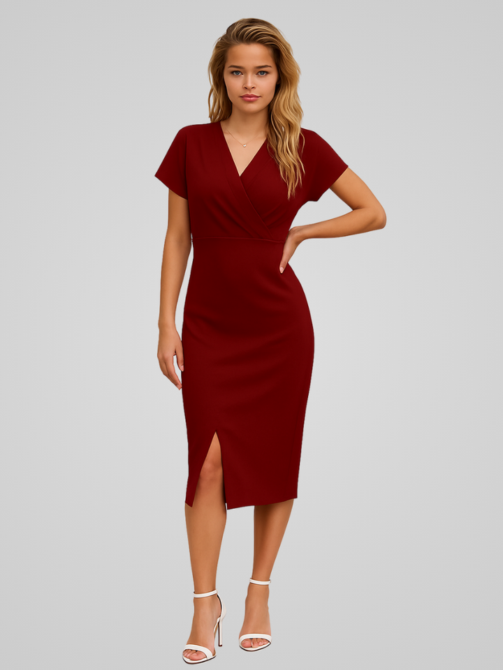 Arlise | Women’s Elegant Sleeveless Wrap Dress