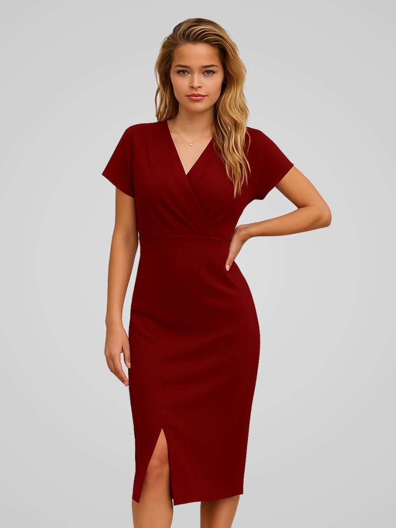 Arlise | Women’s Elegant Sleeveless Wrap Dress