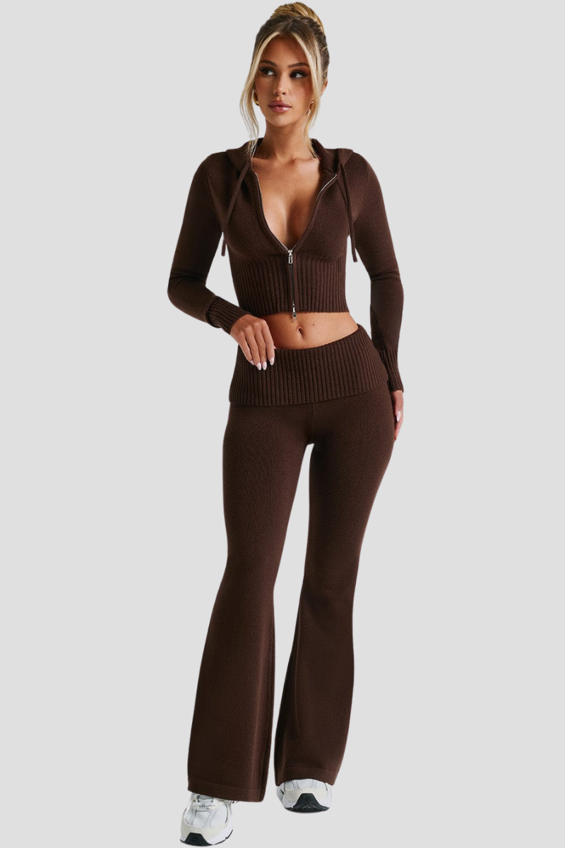 Nessa | Cozy Zip-Up Loungewear Outfit for Women