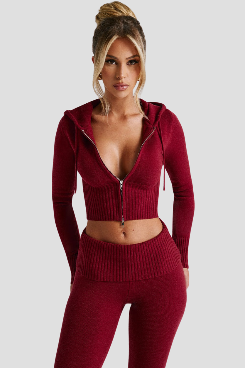 Nessa | Cozy Zip-Up Loungewear Outfit for Women