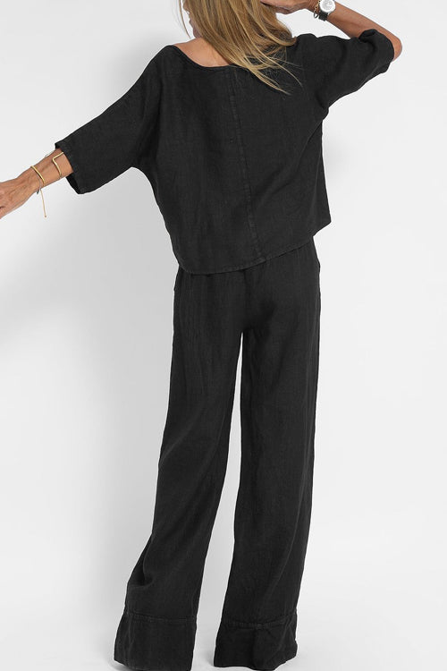 Lioraen | Cotton Linen Women’s Suit