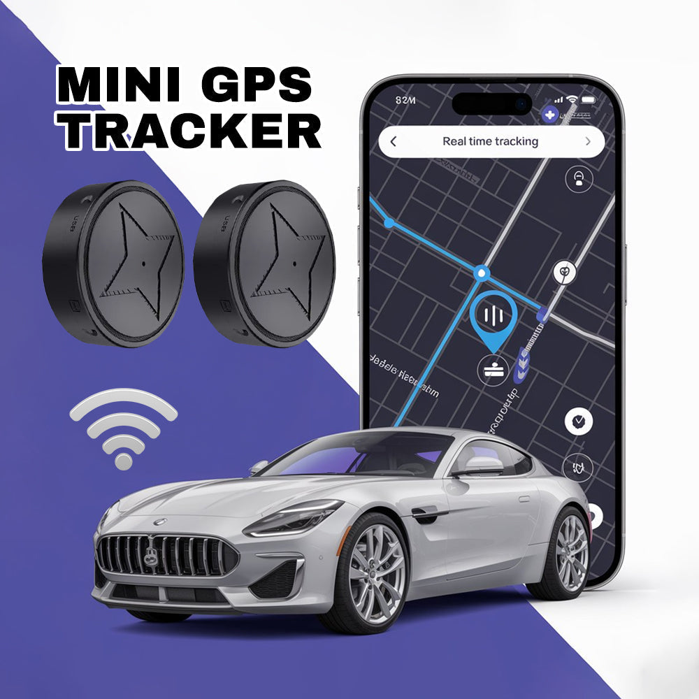 Magnetic Mini GPS Tracker | Real-Time Location