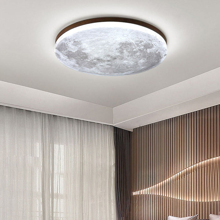 Moon Ceiling Lamp 3D design | Adjustable Brightness