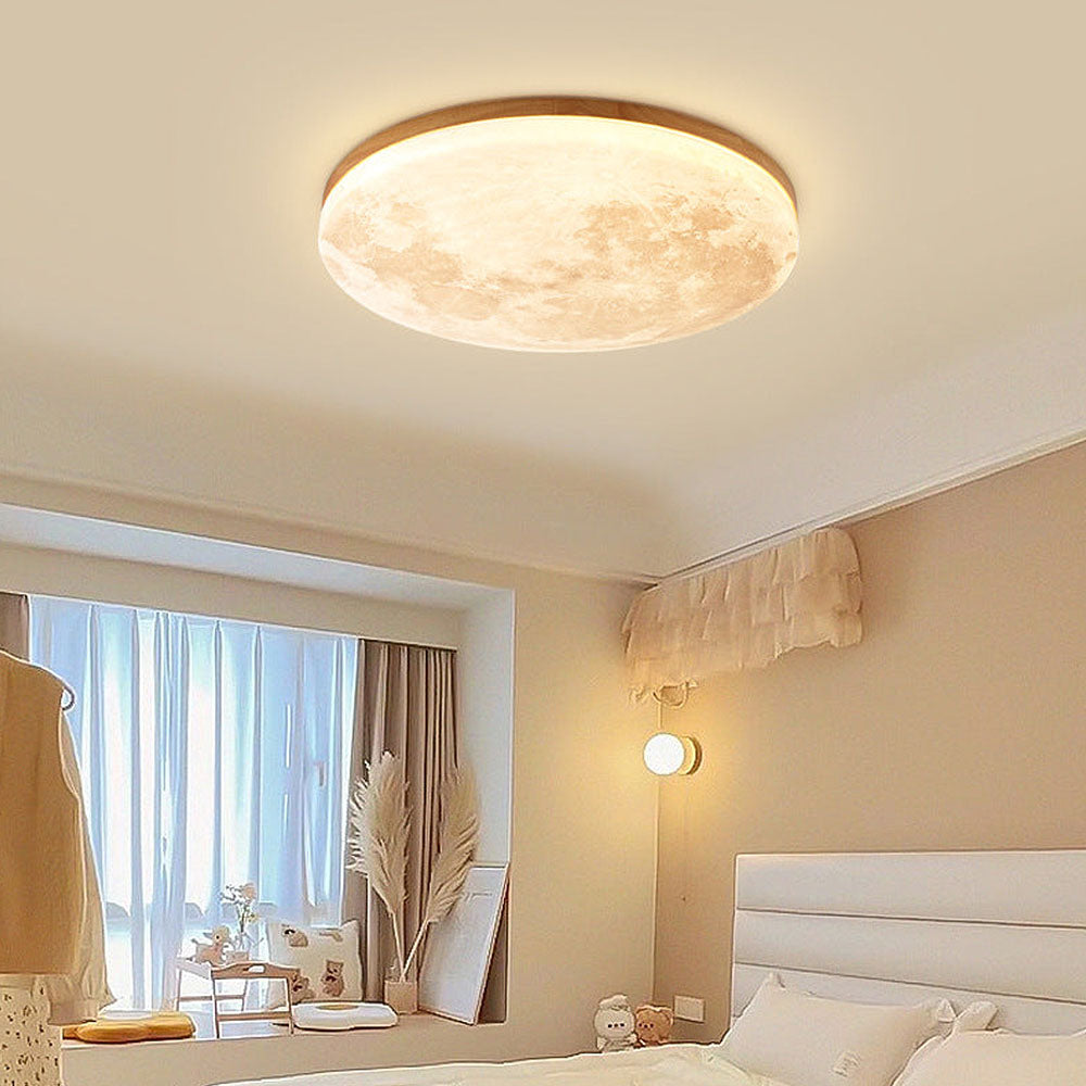 Moon Ceiling Lamp 3D design | Adjustable Brightness