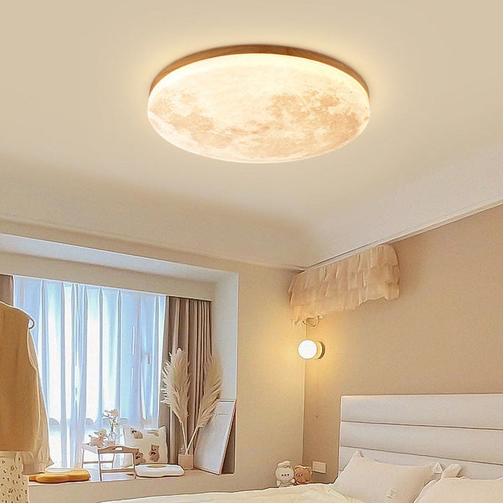 Moon Ceiling Lamp 3D design | Adjustable Brightness