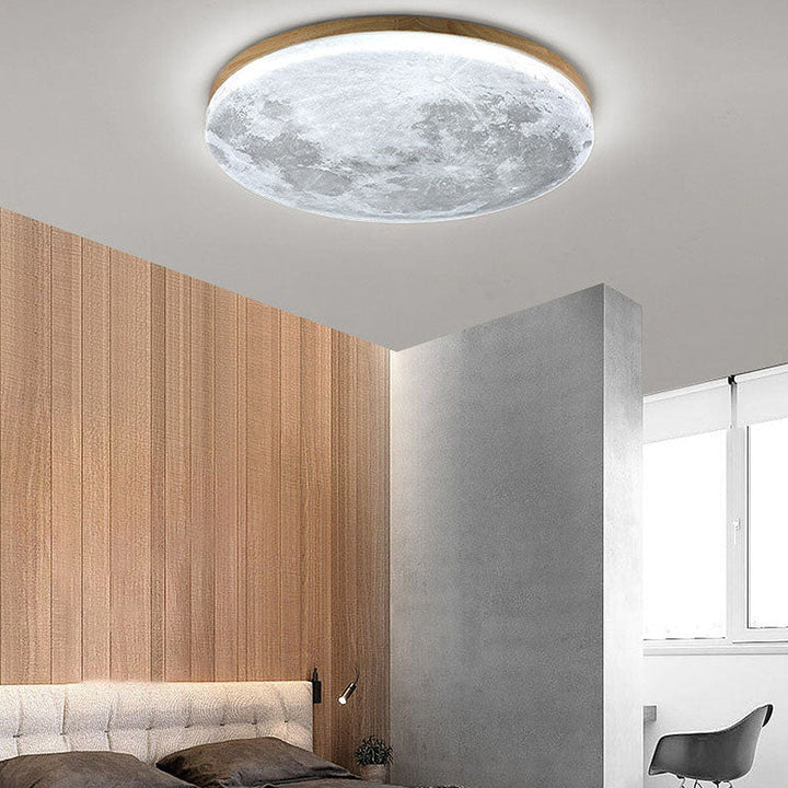 Moon Ceiling Lamp 3D design | Adjustable Brightness