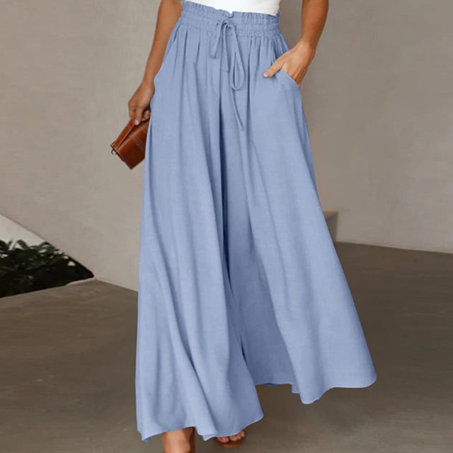 Lyra | Women's Wide-Leg Linen Pants