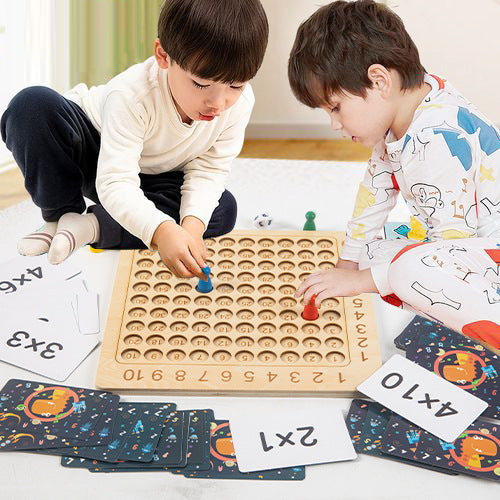 Math Learning Board | Interactive Wooden Educational Toy