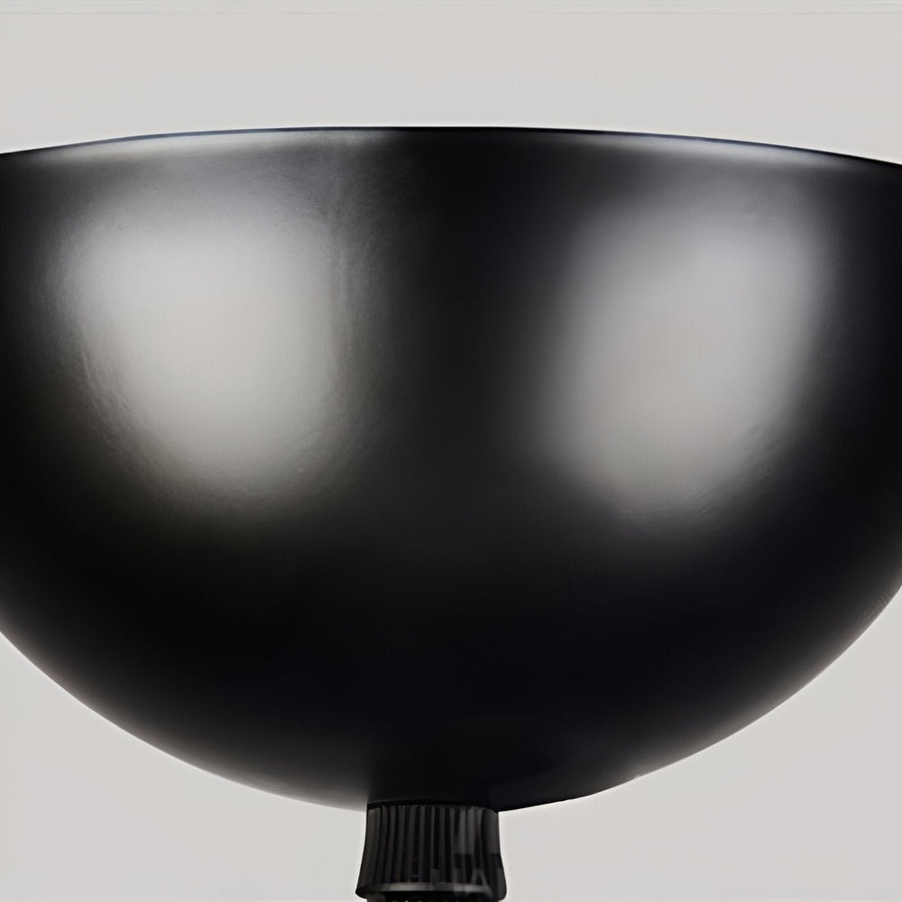 Apple Hanging Lamp | Black & White Solar-Inspired Light