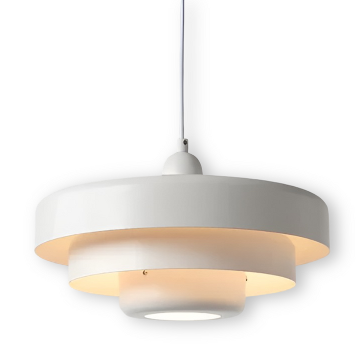 Orange Retro Ceiling Lamp