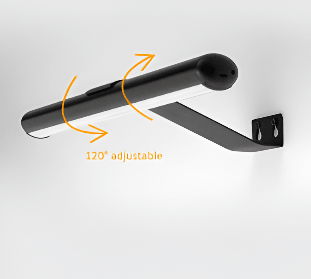 Magnetic LED Wall Lamp | 120° Rotatable Cordless Sconce