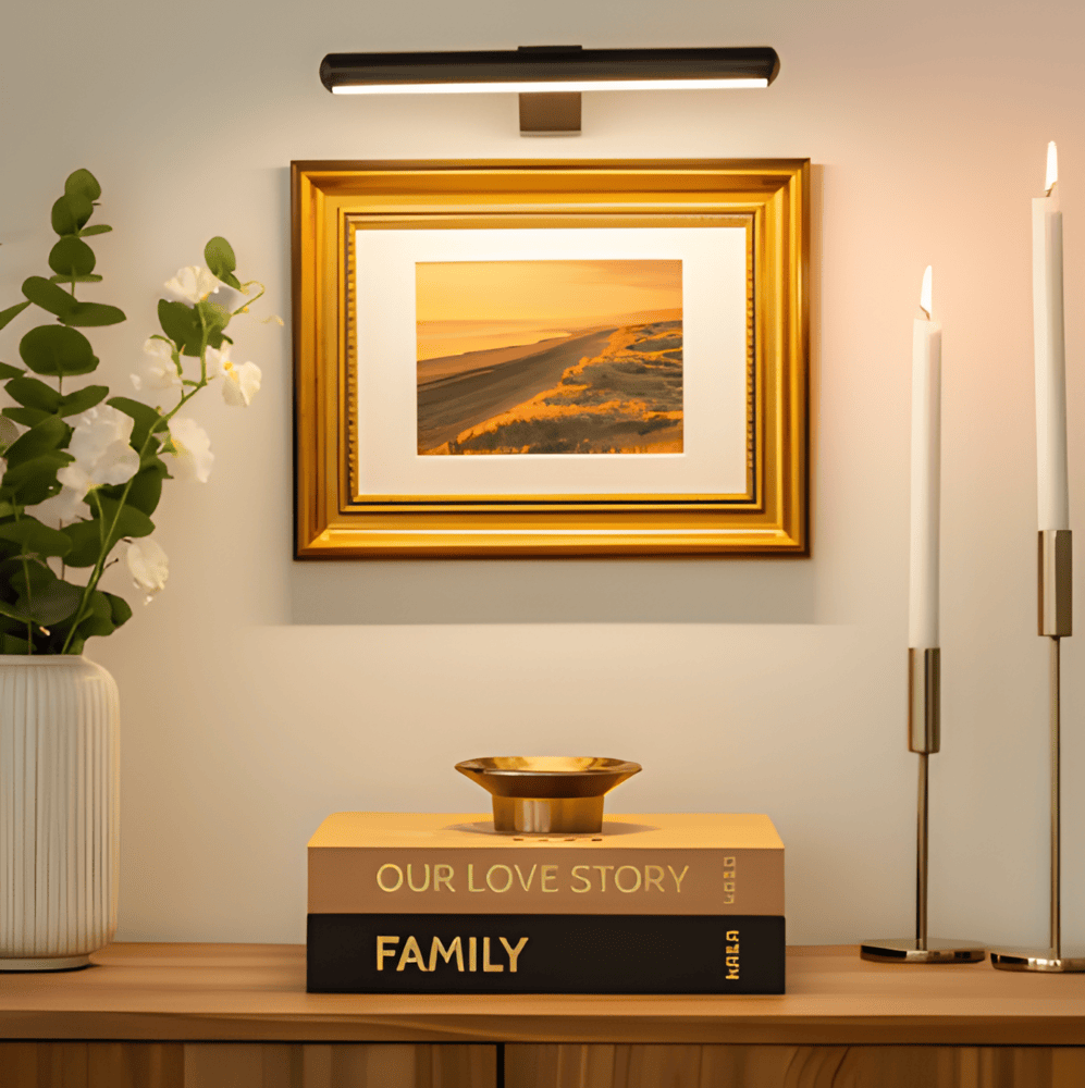 Magnetic LED Wall Lamp | 120° Rotatable Cordless Sconce