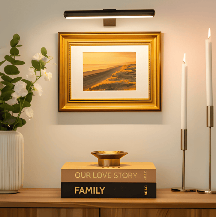 Magnetic LED Wall Lamp | 120° Rotatable Cordless Sconce