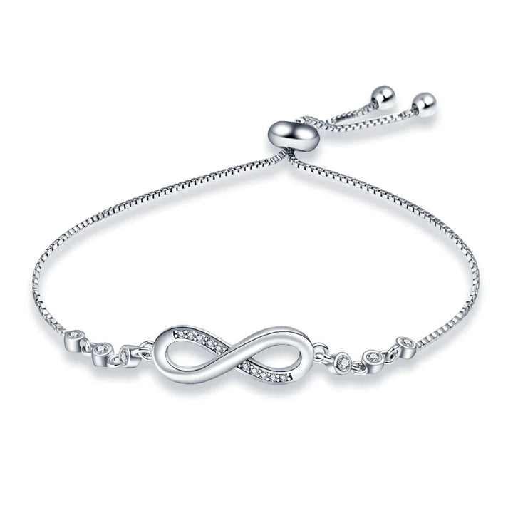Lux Infinite Bracelet | Adjustable Design with Subtle Sparkle