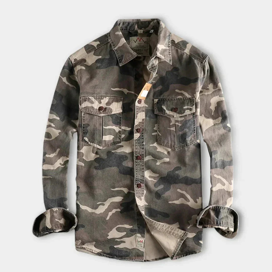 Alastar | Men’s Lightweight Camouflage Military Shirt