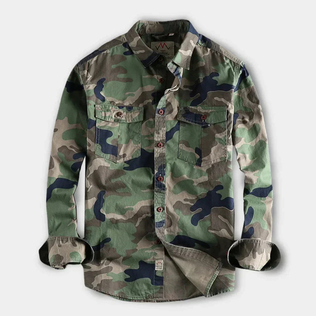 Alastar | Men’s Lightweight Camouflage Military Shirt