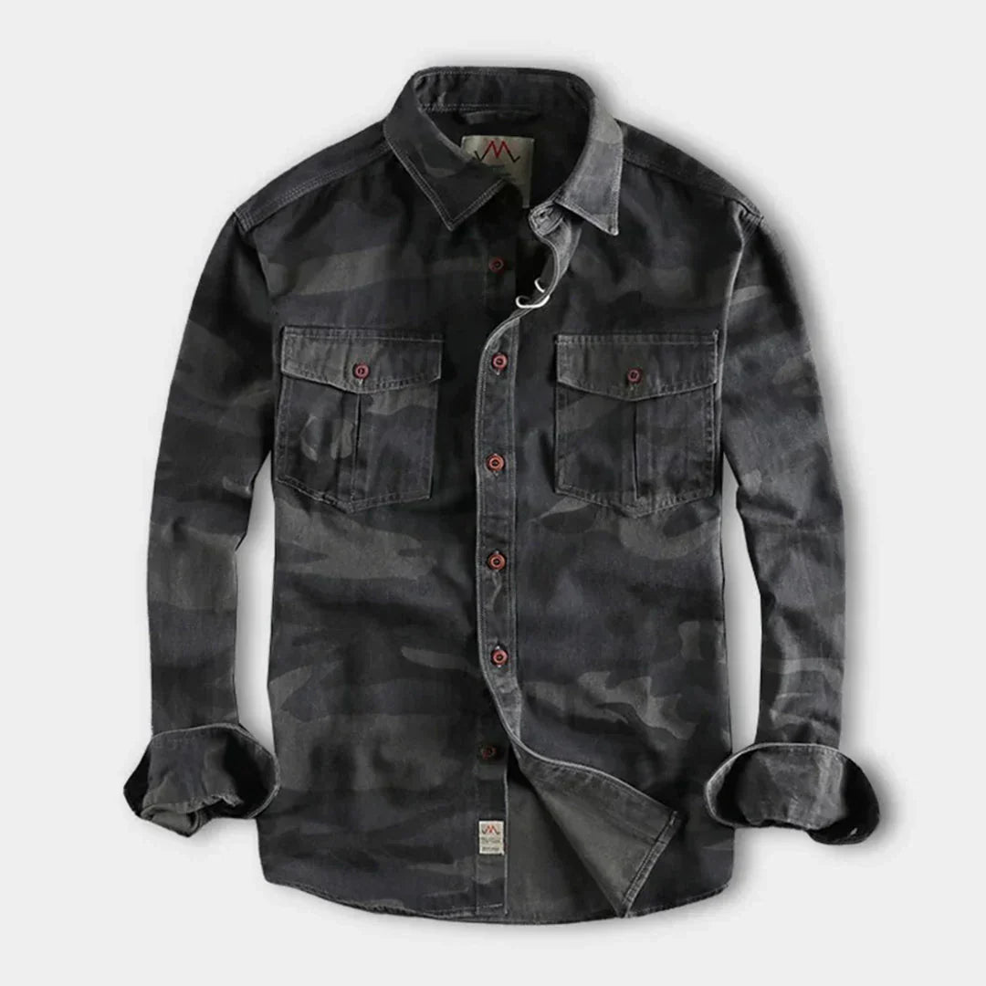 Alastar | Men’s Lightweight Camouflage Military Shirt