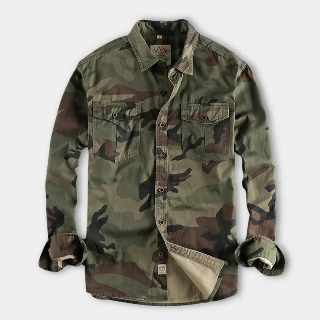 Alastar | Men’s Lightweight Camouflage Military Shirt