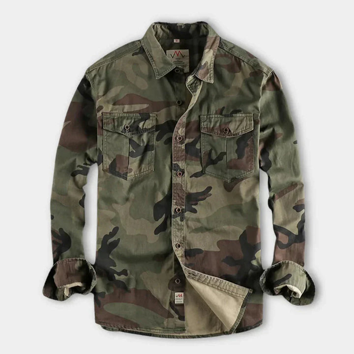 Alastar | Men’s Lightweight Camouflage Military Shirt