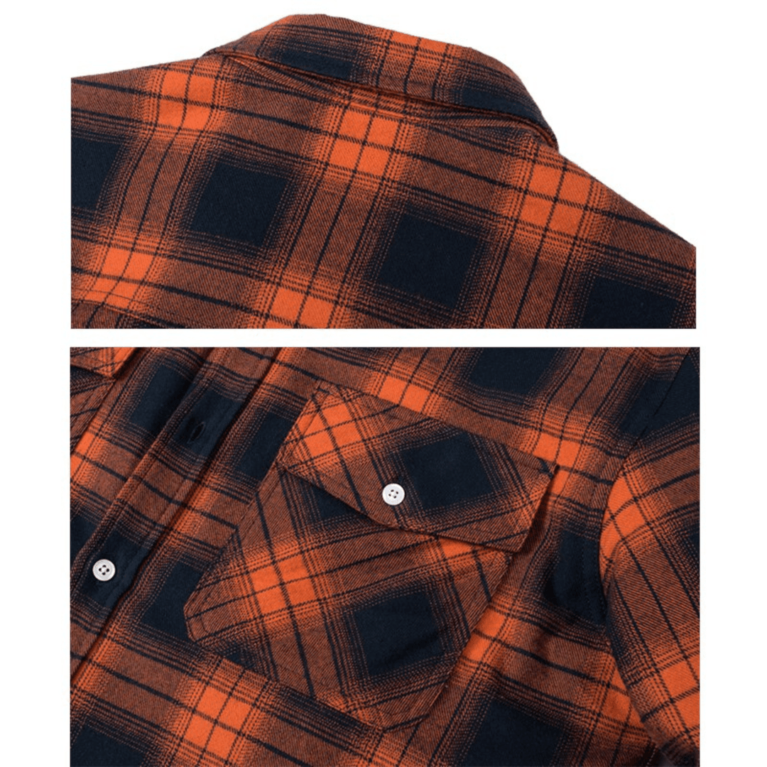 Aelric | Men's Plaid Fleece-Lined Jacket