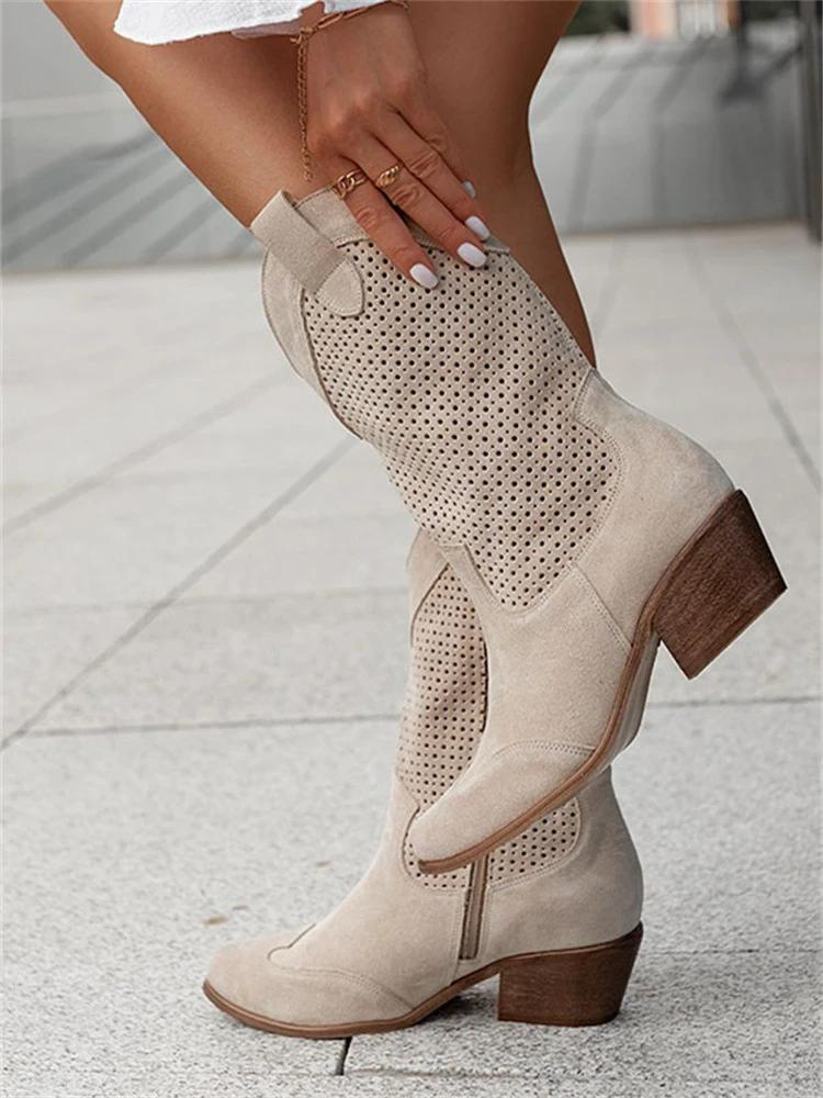 Liora | Breathable Cowboy Boots for Women