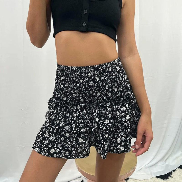 Liora | Flowy Mini Skirt for Women
