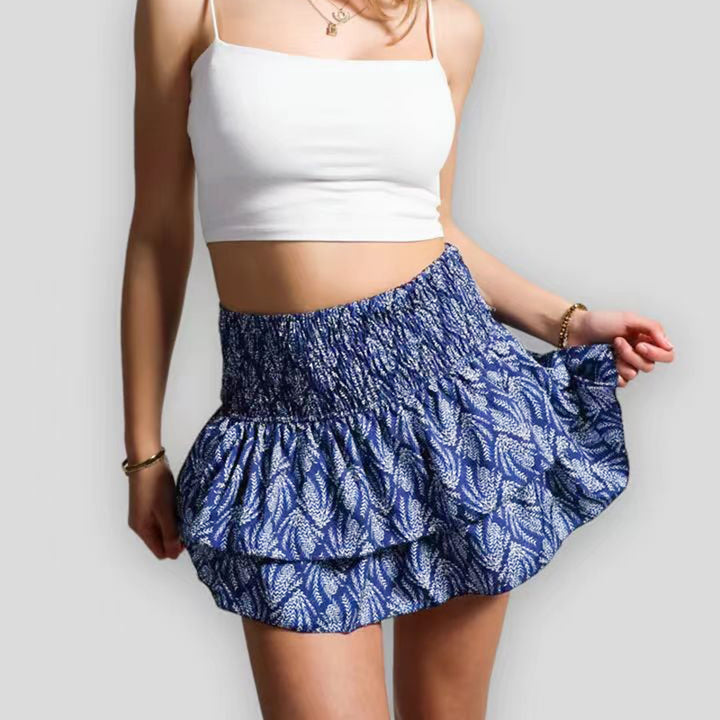 Liora | Flowy Mini Skirt for Women